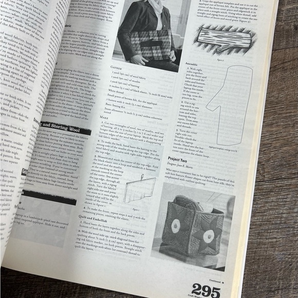 Craft Wisdom & Know-How HUGE 14X10 softcover book Instructions for many crafts - Picture 11 of 16